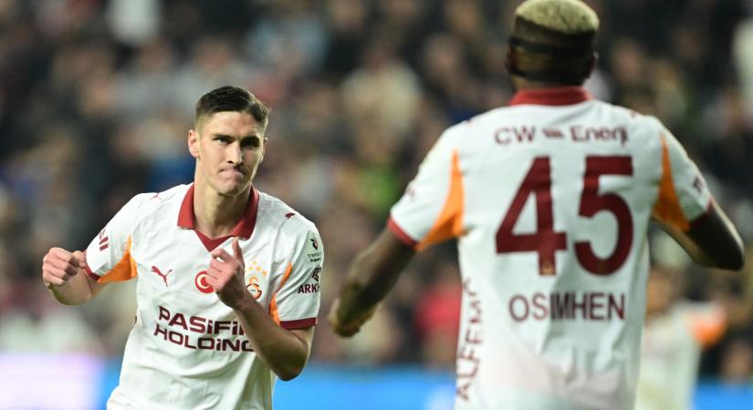 Sallai Roland megszerezte a szezonbeli első gólját a Galatasarayban
