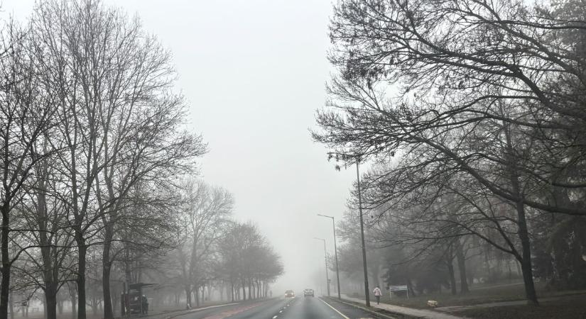 Vigyázat, elsőfokú riasztás van érvényben sűrű köd miatt Veszprém vármegyében! ( galéria, videó)