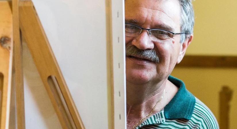 Hangácsi István rimaszombati festőművész, a tükröződés ábrázolásának a mestere – interjú
