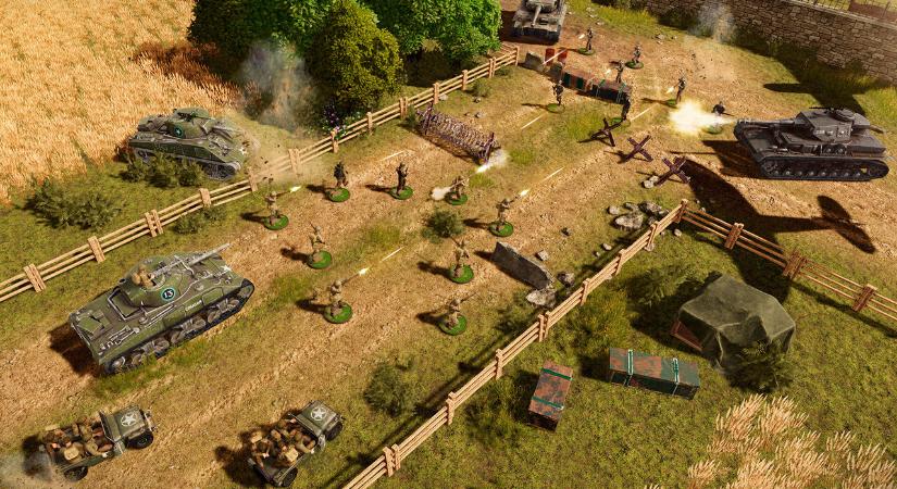 Terepasztalon vívhatjuk a világháborút a Slitherine új, körökre osztott stratégiájában, a Bolt Actionben
