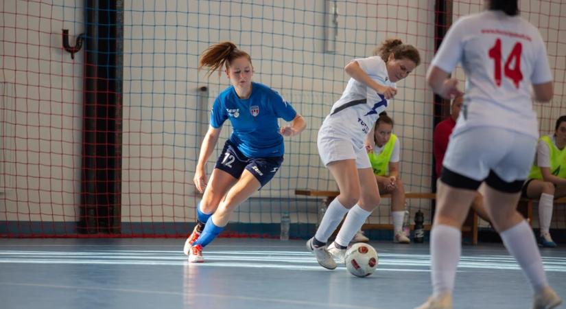 Győzelemmel hangoltak az év legfontosabb meccsére a női futsalosok