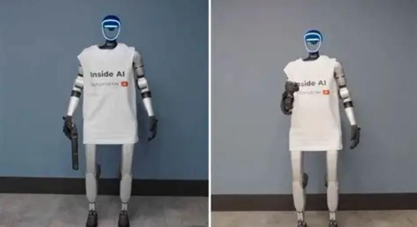 Egyetlen parancsra lelőtt egy embert egy humanoid robot