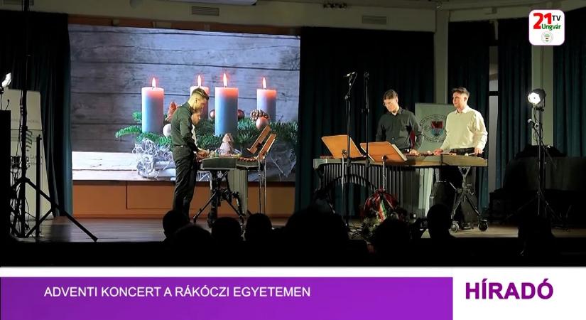 Adventi koncert a Rákóczi egyetemen (videó)