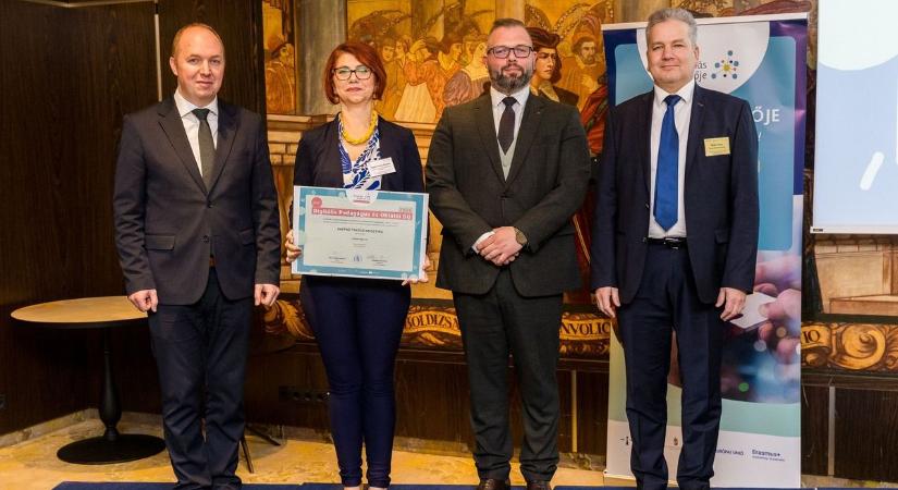 Országos elismerést kaptak az Andrássy iskola innovatív tanárai