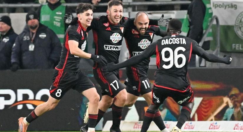 Az NB I nem az Európa-liga: a Debrecen is győzni tudott a Ferencváros otthonában!