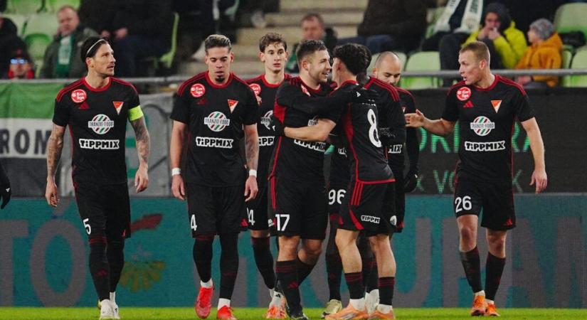 A DVSC a Groupama Arénában győzte le a Fradit