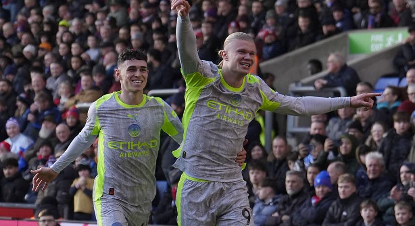 PL: idegenben nyert a Manchester City, csúnya verést kapott a Tottenham