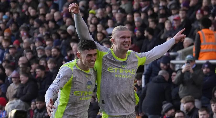 Haaland duplázott, a City magabiztosan nyert; folytatódott az Aston Villa győzelmi sorozata