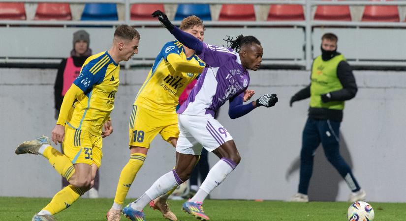 A hajrában esett a győztes gól a komáromiak meccsén