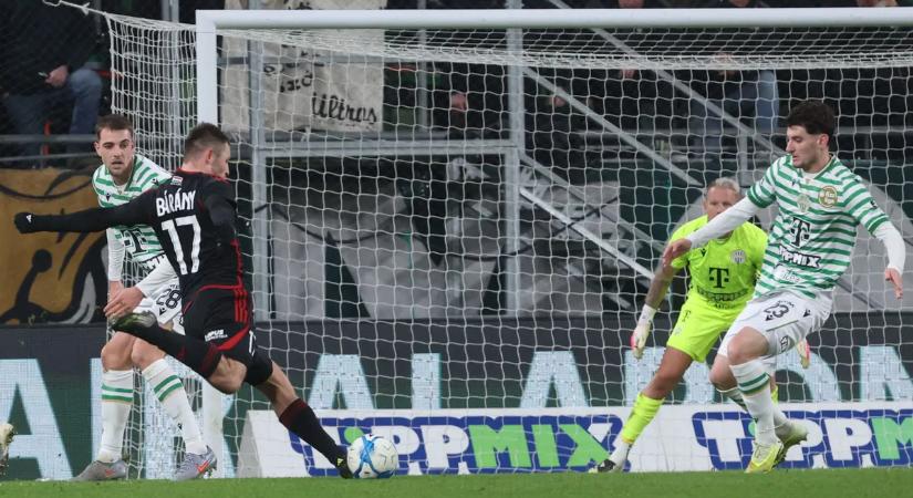 A Debrecen a Groupama Arénában győzte le a Ferencvárost