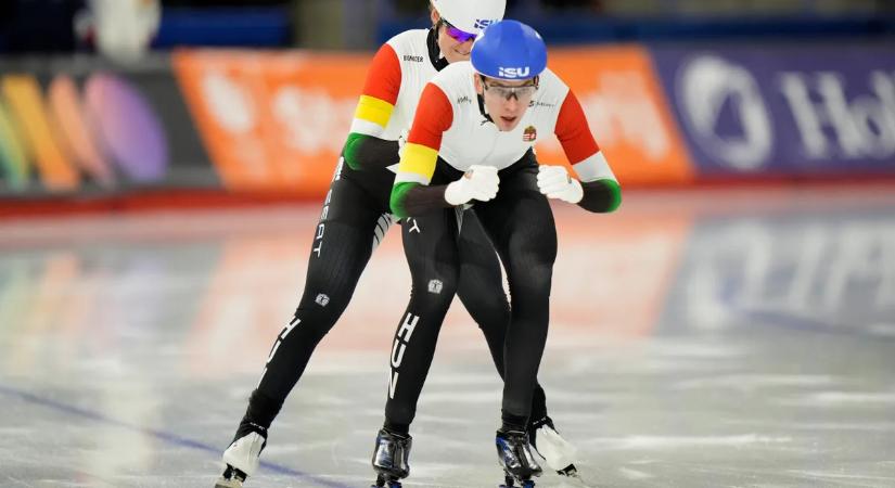 Gyorskorcsolya-vk: hatodik lett a magyar vegyes váltó