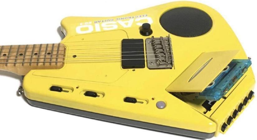 Elektromos gitárba oltott kazettás magnót is gyártott a Casio