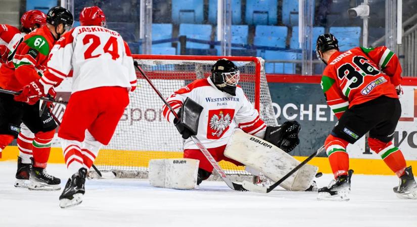 Harmadik meccsén is kikapott a magyar hokiválogatott a Sárközy-Emléktornán
