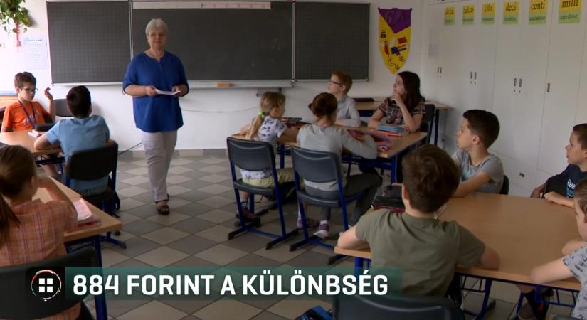 Csak 884 forint a különbség a gyakornok és a tapasztalt tanár között
