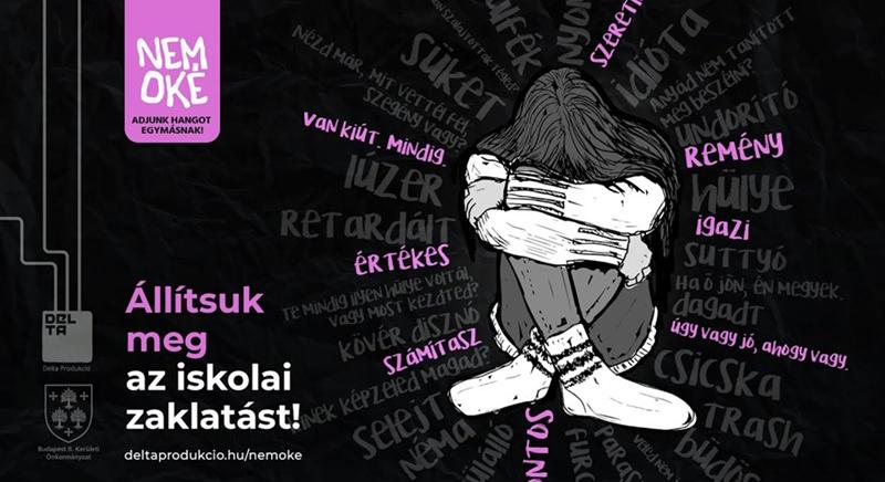 Új szintre lép a NEM OKÉ kampány az iskolai zaklatás elleni küzdelemben a II. kerületben