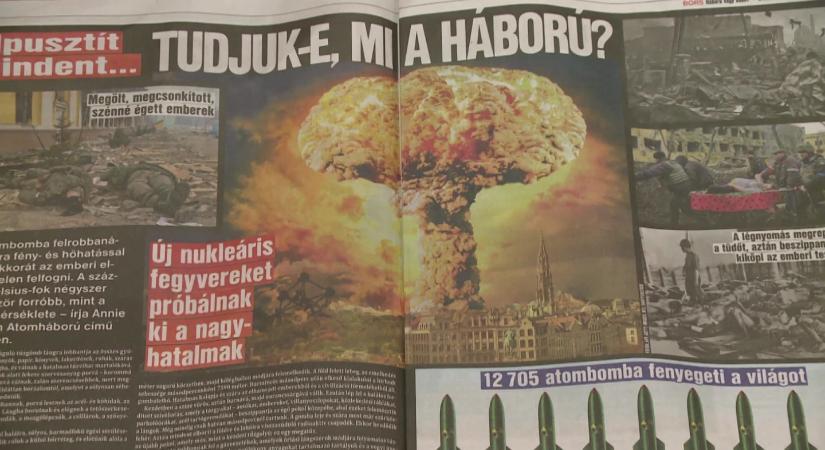 „Gyerekek is olvassák” – felháborodott a somogyi kézbesítő a háborús lap miatt