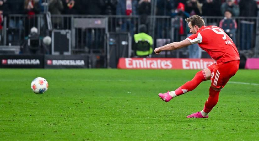 A tök utolsó ellen égett a Bayern, de Harry Kane megmentette a münchenieket