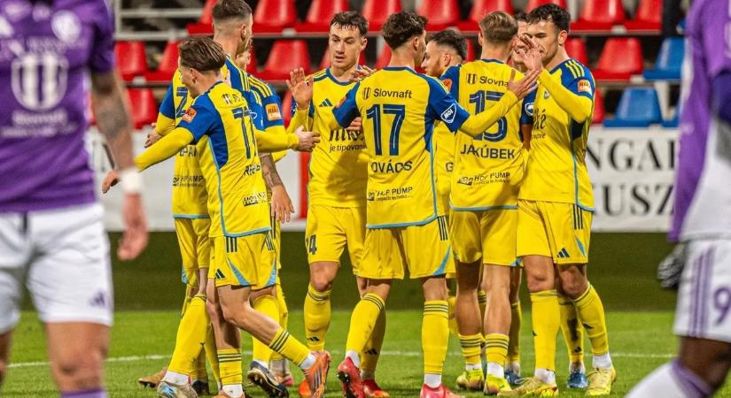 Szlovák liga: győzött és elmozdult az utolsó helyről a Kassa