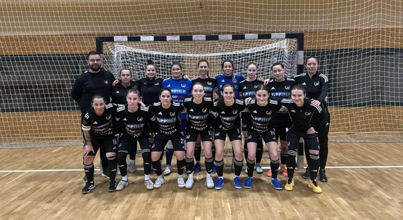 Sima győzelemmel jutottak tovább a Magyar Kupában a DEAC női futsalosai