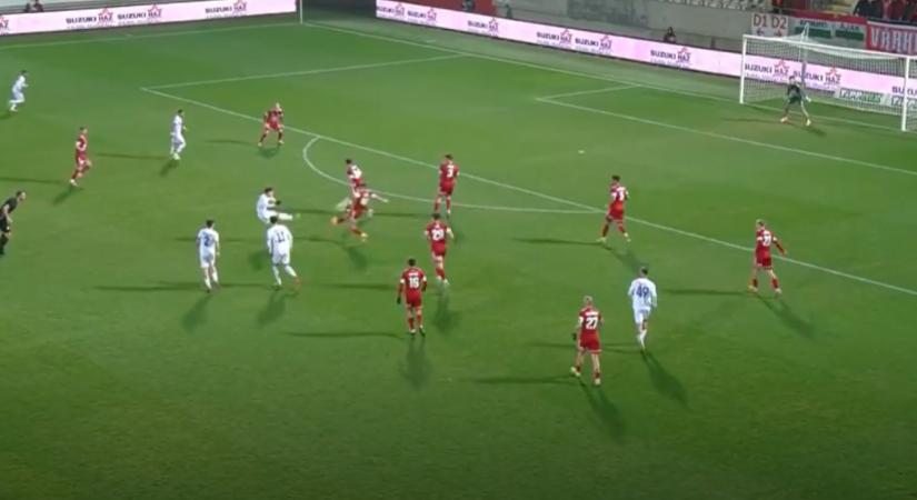 Ezt a gólt külföldön lövik és nem az NB I-ben, hetekig mutogatnák