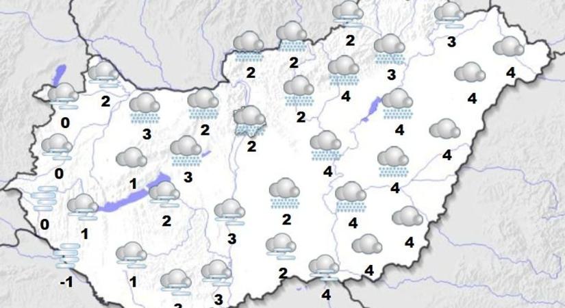Ismét a szürke idő veszi át a főszerepe - ez vár hétfőn