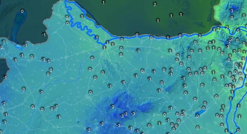 Hidegpárna borítja be az országot