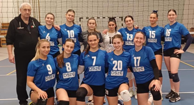 Négy pontot szereztek a hétvégén a debreceni röpisek