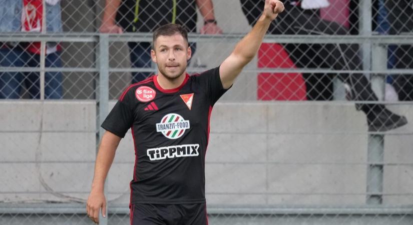 Győztes gól lőtt Ferencvárosban, mégsem volt elégedett magával a DVSC támadója