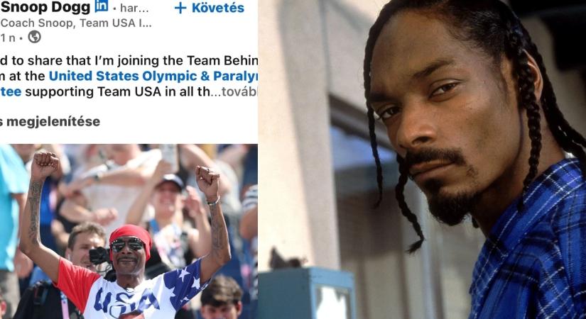 Snoop Dogg új szerepben: az USA olimpiai csapatának tiszteletbeli edzője lett