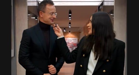 Gáspár Evelin Isztambulba is elkísérte Szijjártó Pétert és elárult róla egy titkot