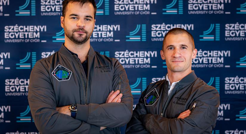 Sok száz diákkal és hallgatóval találkozott Kapu Tibor kutatóűrhajós a Széchenyi István Egyetemen