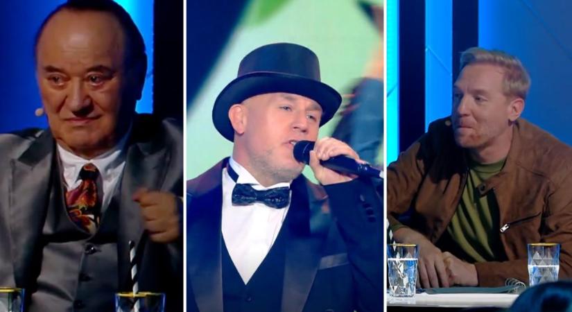 Dopeman cilinderben énekelt Omegát a köztévé zenés showműsorában