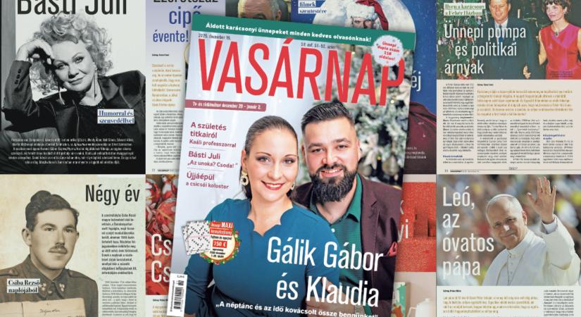 Miről ír a Vasárnap ünnepi dupla száma?