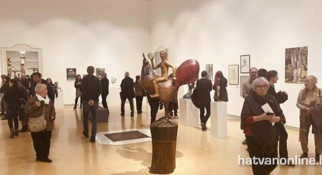 A magyar sors és identitás szobrai a Műcsarnokban 