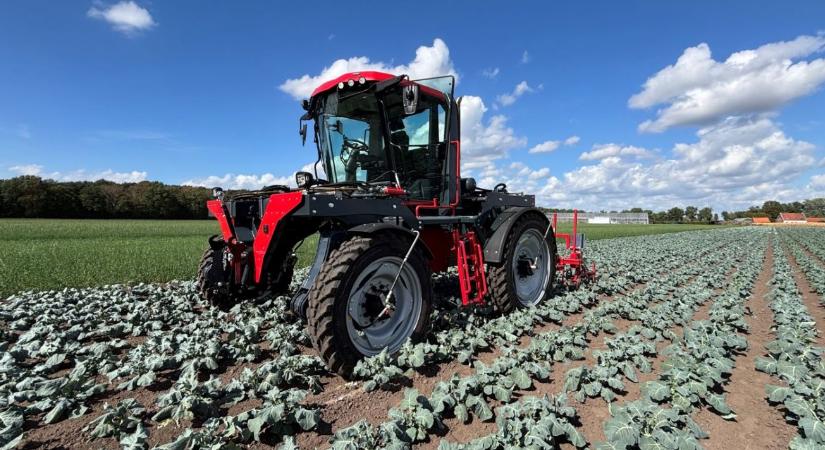 Ez a traktor-prototípus olyan, mint egy amőba
