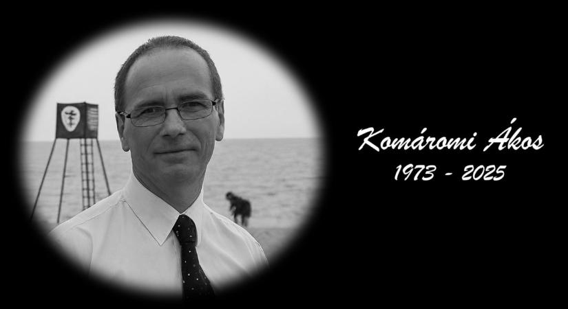 Elhunyt ifjabb Komáromi Ákos, a DVSC legendás edzőjének fia