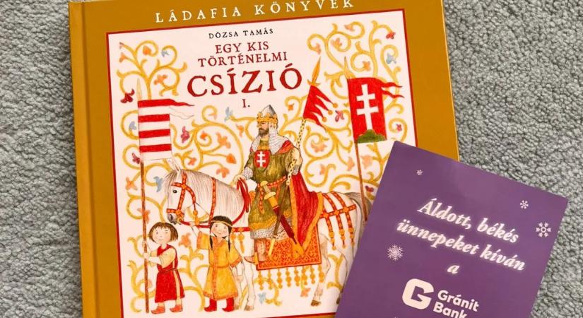 A Gránit Bank reklámja került az erdélyi óvodások karácsonyi csomagjába