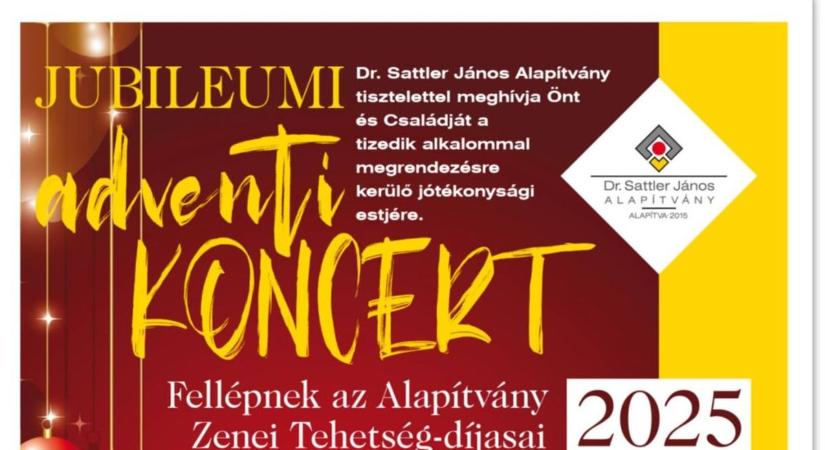Adventi koncert zenei tehetségekkel