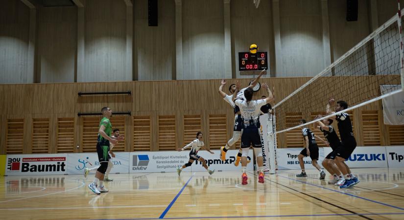 A dági röplabdások alulmaradtak a miskolci gárdával szemben