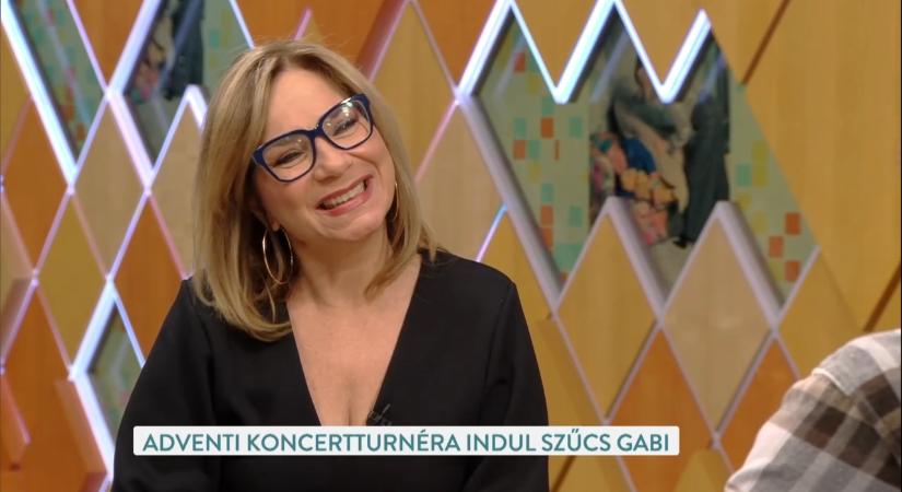 Szűcs Gabi élő adásban fakadt dalra