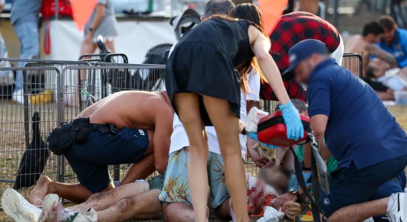 Vérfürdő a világ egyik leghíresebb strandján – megrázó fotók az ausztráliai terrortámadásról