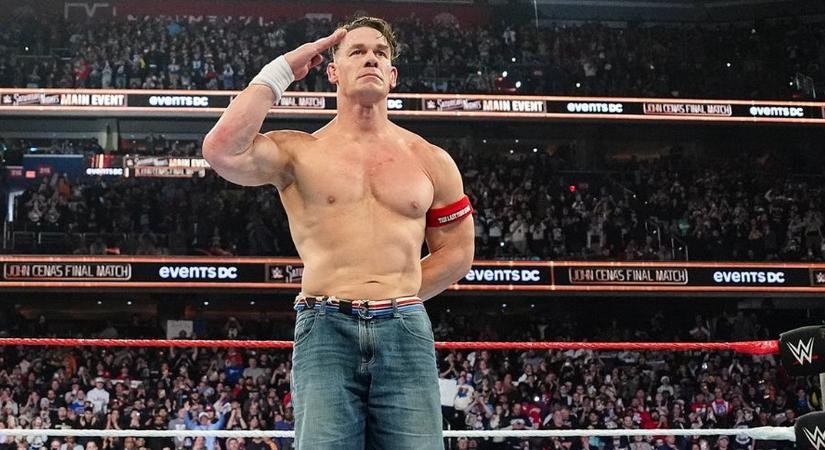 John Cena drmai meccsen vonult vissza a pankrcitl