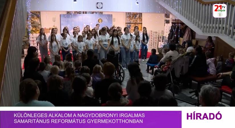 Különleges alkalom a Nagydobronyi Irgalmas Samaritánus Református Gyermekotthonban (videó)