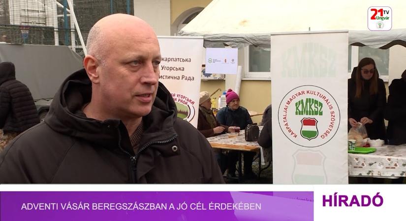 Adventi vásár Beregszászban a jó cél érdekében (videó)
