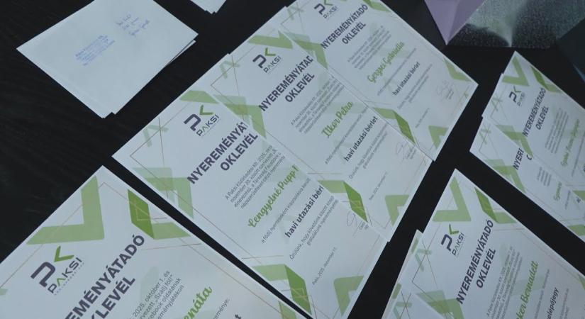 Véget ért a nyereményjáték