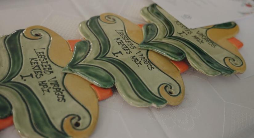 Kiosztották a virágosítási verseny elismeréseit