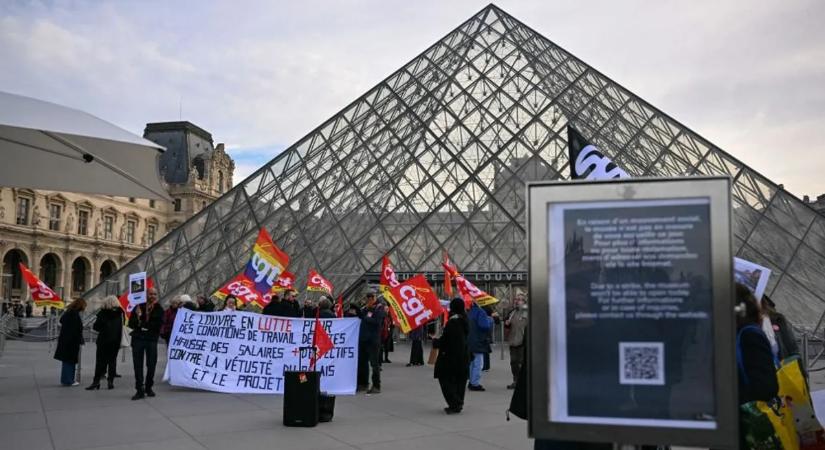 Megint zárva a Louvre, ismét kirabolhatták?