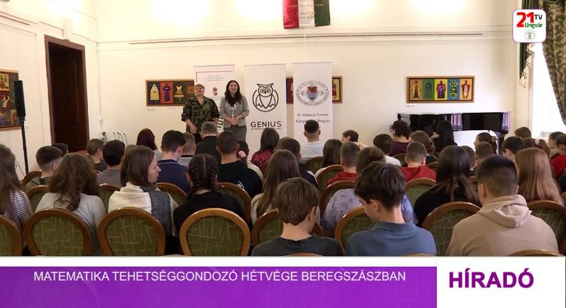 Matematika tehetséggondozó hétvége Beregszászban (videó)