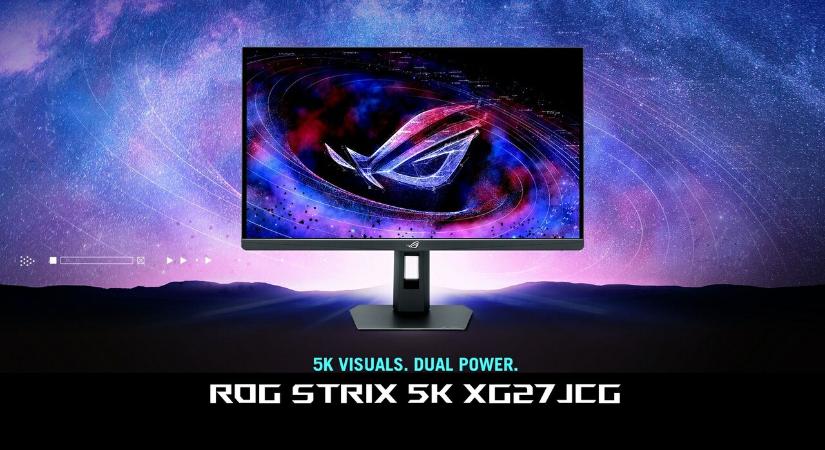 Csendben jelent meg, pedig egész érdekes ez az 5K-s ROG monitor