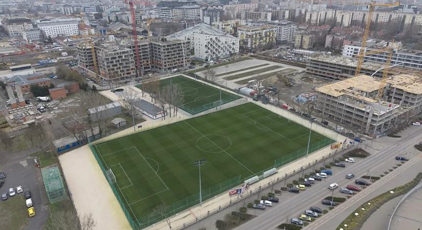 Létesítményfejlesztés Angyalföldön, átadták a Vasas-FCSM Sporttelepet
